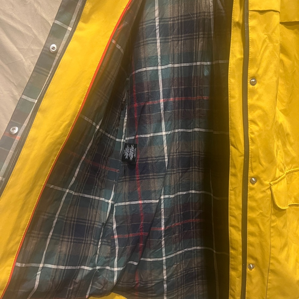 Pendleton Mustard Yellow Rain Jacket - image 7